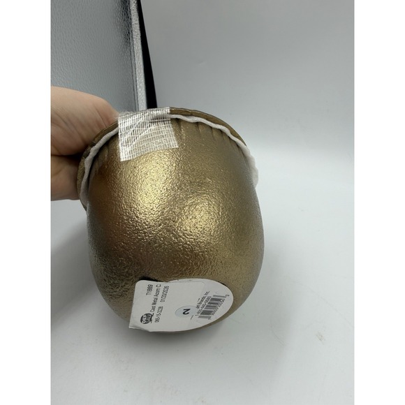 Studio McGee CAST METAL ACORN CANISTER Threshold TARGET Gold Brass LID BOX NWT - Picture 6 of 12
